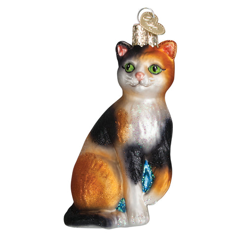 Calico Cat Ornament-2