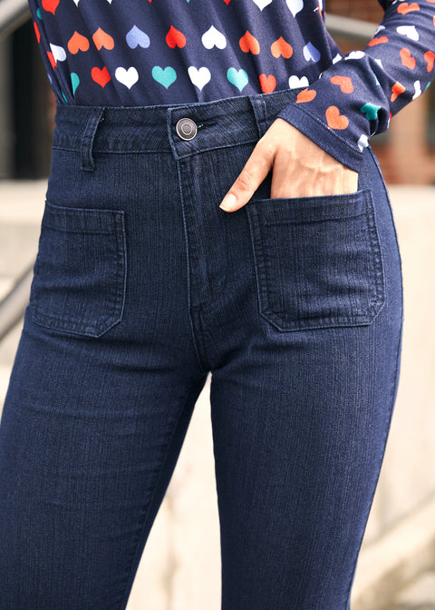 Love and Mariner Flared Jeans-2