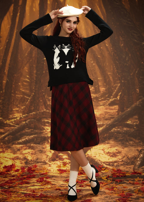 Full of Nostalgia Crewneck Pullover-4