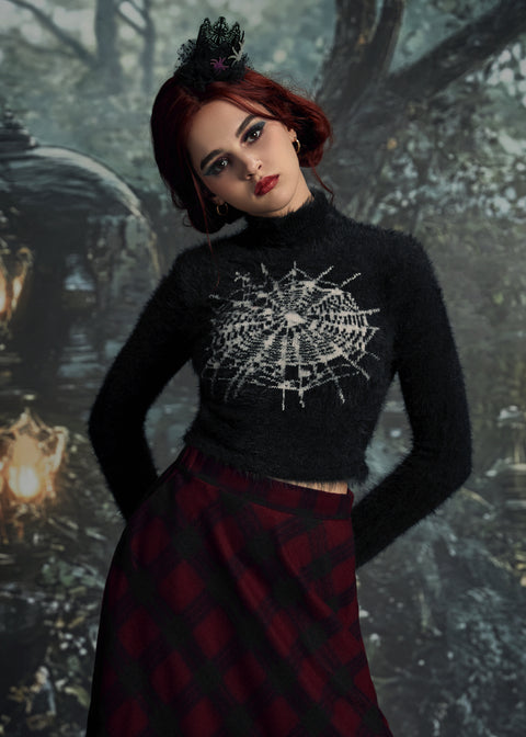 Black Spider Sweater-3