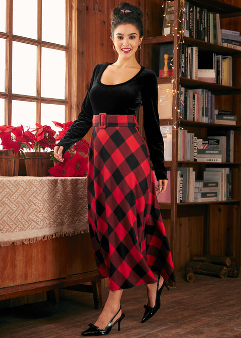 Twilight Serenade Midi Dress-2