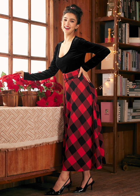 Twilight Serenade Midi Dress-1