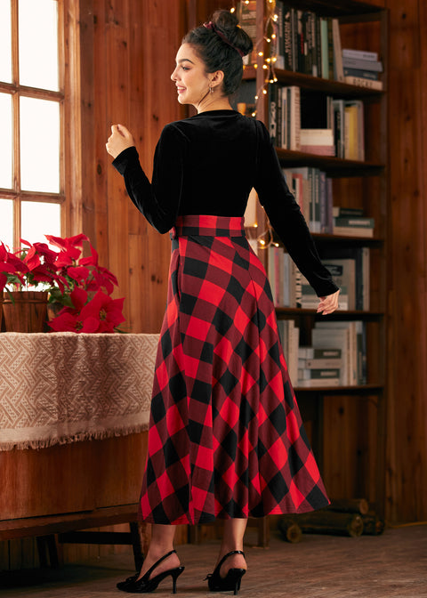 Twilight Serenade Midi Dress-3