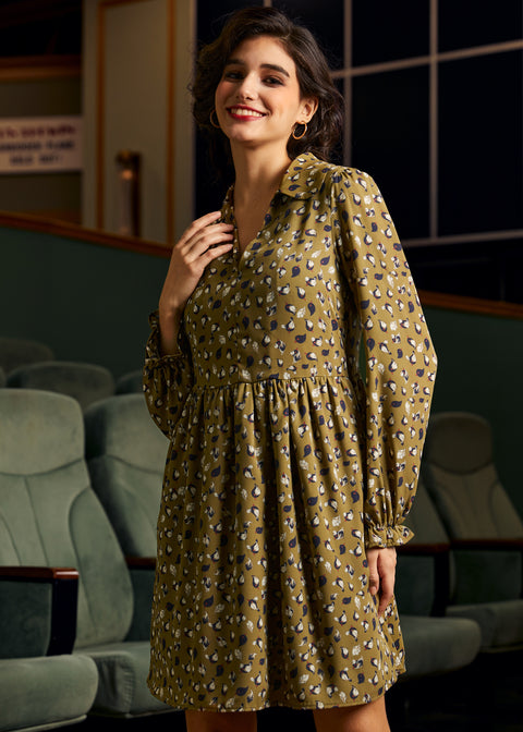A Trip Down Memory Lane A-Line Dress-1