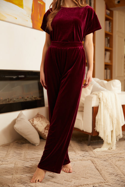 Living It Up Wide Leg Pants-2