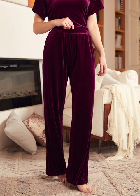 Living It Up Wide Leg Pants-1