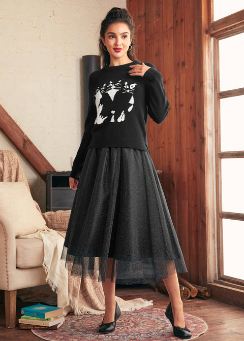 Full of Nostalgia Crewneck Pullover-7