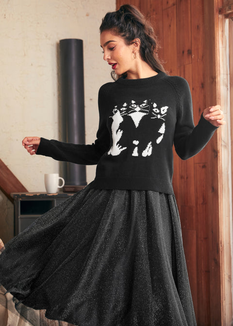 Full of Nostalgia Crewneck Pullover-2