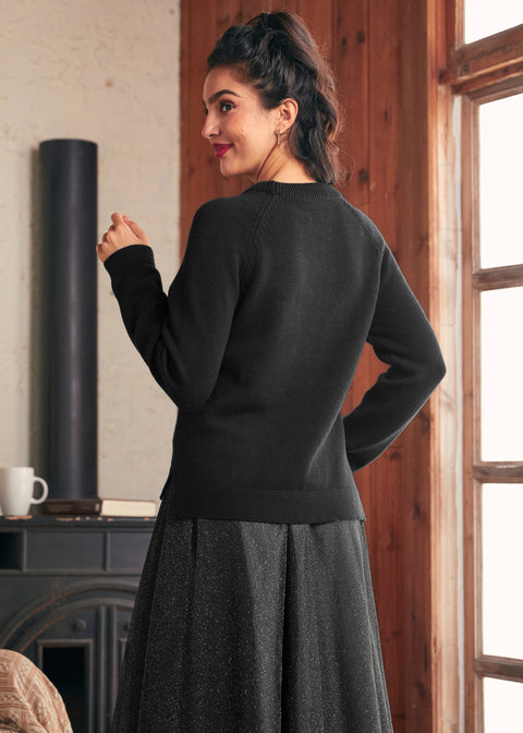 Full of Nostalgia Crewneck Pullover-8