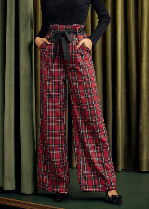 Cider, Spice&Everything Nice Wide Leg Pants-3