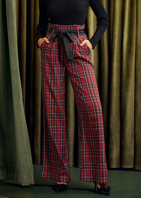 Cider, Spice&Everything Nice Wide Leg Pants-4