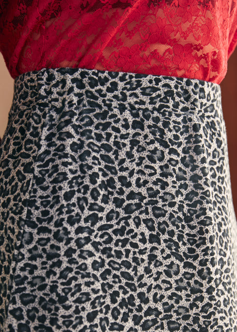 Excellence Attained Knit Midi Skirt-1