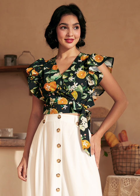 Wrapped in Ruffles Top-3