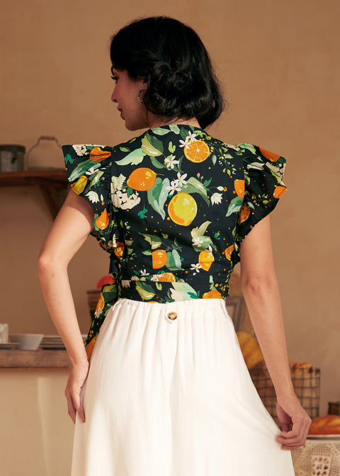 Wrapped in Ruffles Top-5