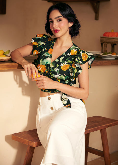 Wrapped in Ruffles Top-7