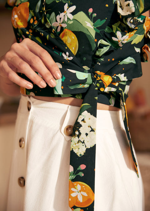 Wrapped in Ruffles Top-8