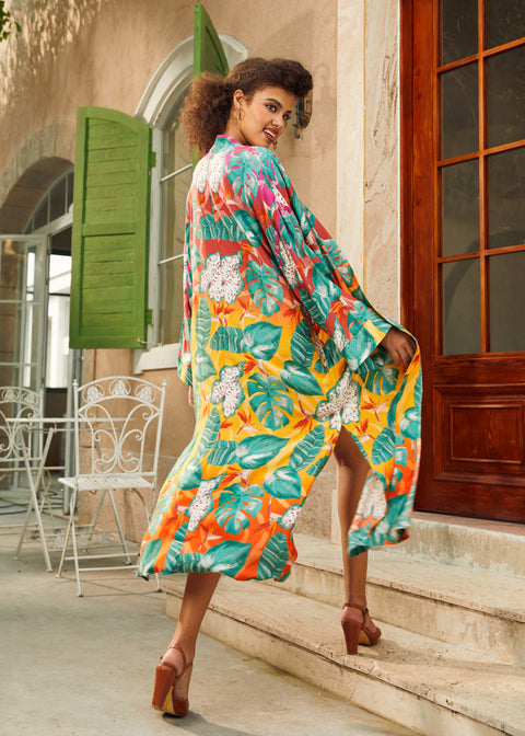 Old School Opulence Kimono-1