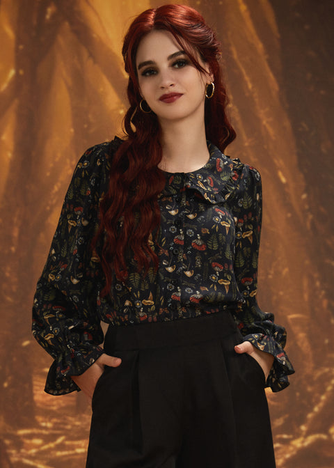 The Vive Ruffle Blouse-3