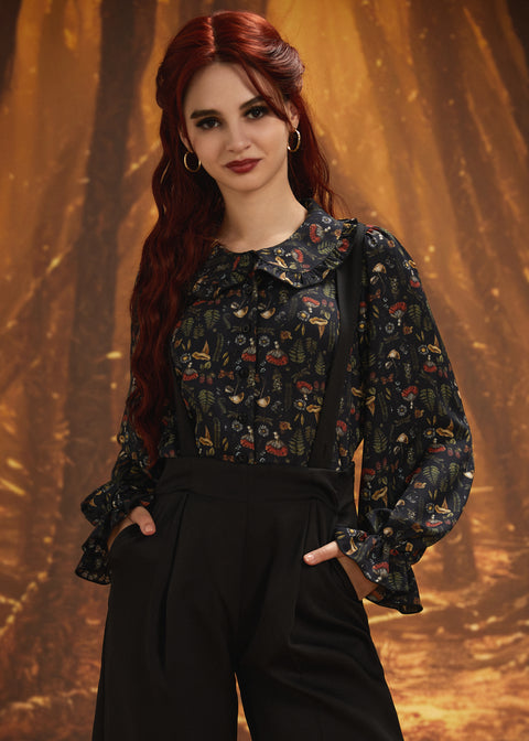 The Vive Ruffle Blouse-5