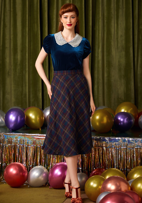 Golden Hour Gal Midi Skirt-2