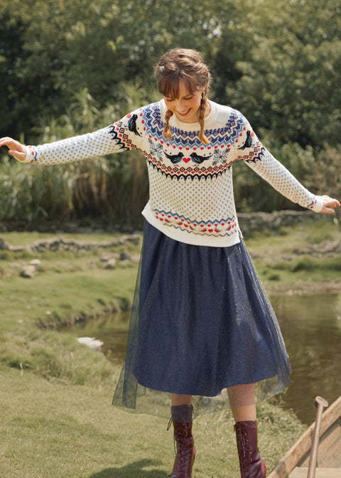 Golden Days Raglan Sweater-4