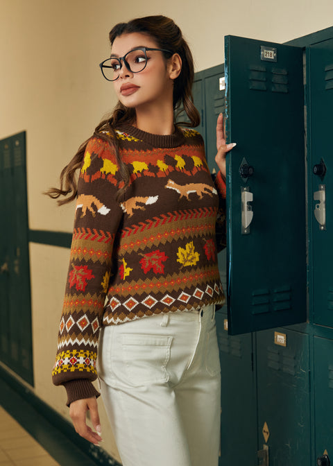 Notes of Nostalgia Crewneck Pullover-6