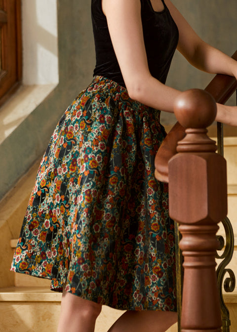 More Than Charming Brocade Skirt-3