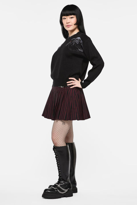 Apollo Crow Knit Sweater-8