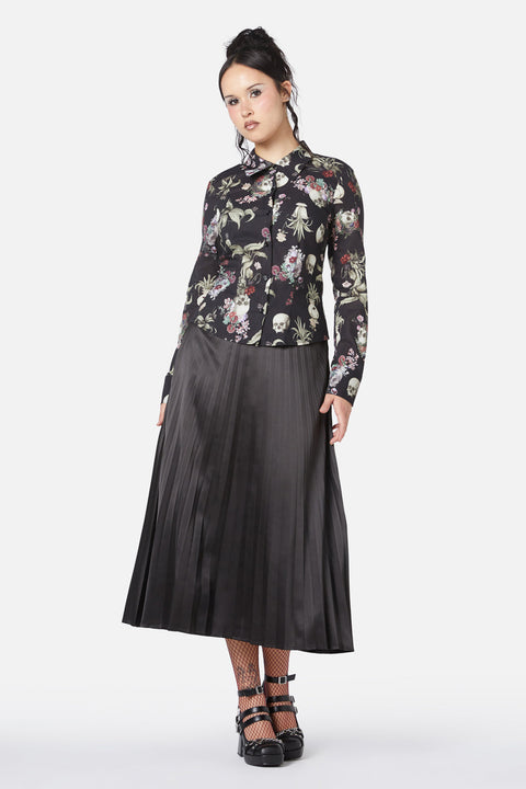 Memento Mori Printed Blouse-2