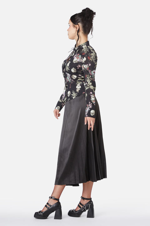 Memento Mori Printed Blouse-3