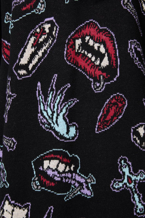 Sucked In Gothic Cardigan-1