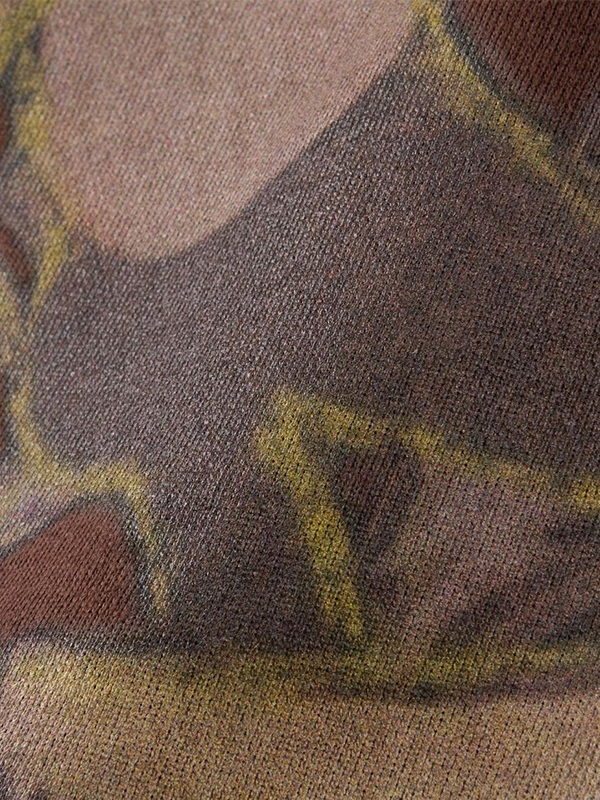 Herren-Hoodie mit handbemalter Graffiti-Grafik-2