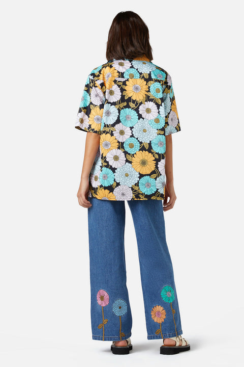 Lottie Retro Floral Shirt-2