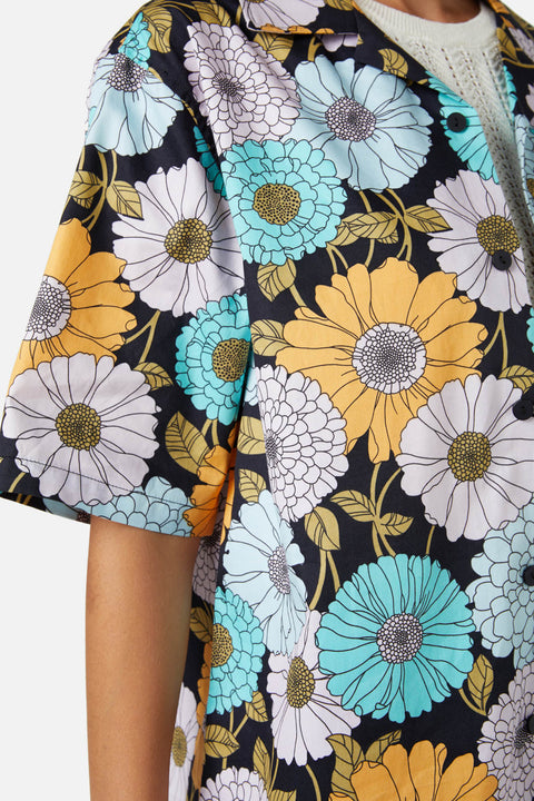 Lottie Retro Floral Shirt-1