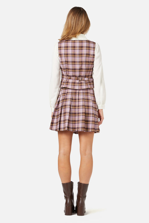 Jeannie Check Vest-4