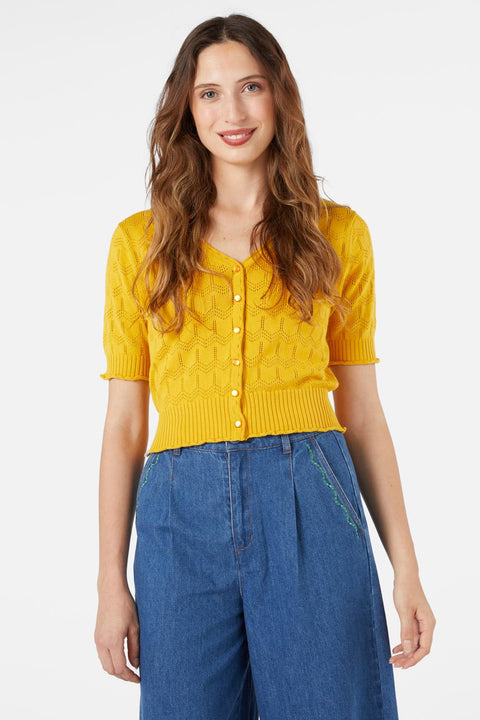 Wednesday Knit Cotton Cardigan-5