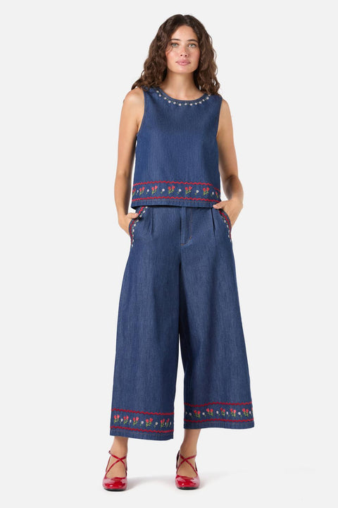 Meadow Embroidered Top-2