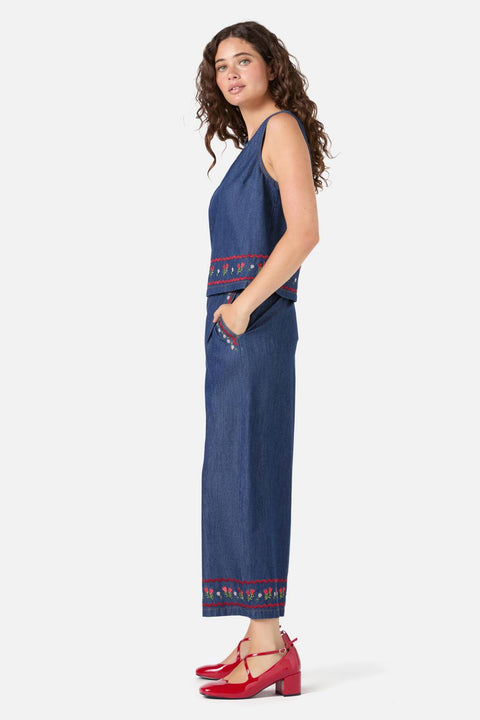 Meadow Embroidered Top-3